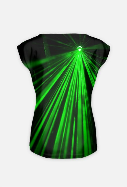 T-SHIRT SPICY GREEN LASERS