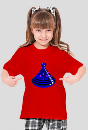 Blue Tajine.  Koszulka dziewczęca