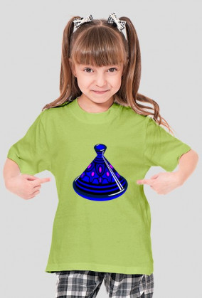 Blue Tajine.  Koszulka dziewczęca