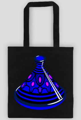 Blue Tajine. Torba bawełniana