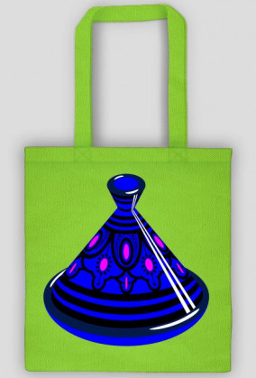 Blue Tajine. Torba bawełniana