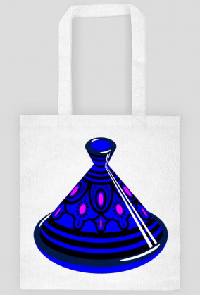 Blue Tajine. Torba bawełniana