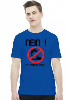 Nein zu Verräterin Merkel (t-shirt) dark image