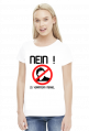 Nein zu Verräterin Merkel (woman t-shirt) dark image