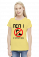 Nein zu Verräterin Merkel (woman t-shirt) dark image