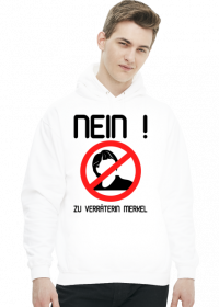Nein zu Verräterin Merkel (hoodie) dark image