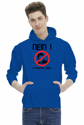 Nein zu Verräterin Merkel (hoodie) dark image