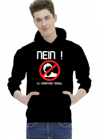 Nein zu Verräterin Merkel (hoodie) light image