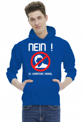 Nein zu Verräterin Merkel (hoodie) light image