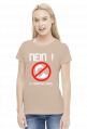 Nein zu Verräterin Merkel (woman t-shirt) light image