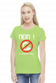 Nein zu Verräterin Merkel (woman t-shirt) light image