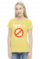 Nein zu Verräterin Merkel (woman t-shirt) light image