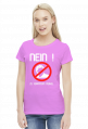 Nein zu Verräterin Merkel (woman t-shirt) light image