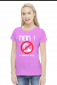 Nein zu Verräterin Merkel (woman t-shirt) light image