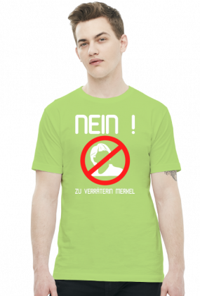 Nein zu Verräterin Merkel (t-shirt) light image