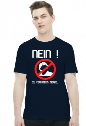 Nein zu Verräterin Merkel (t-shirt) light image