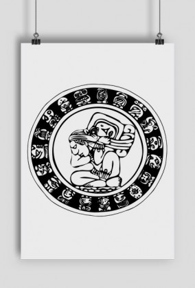 Mezoameryka - plakat