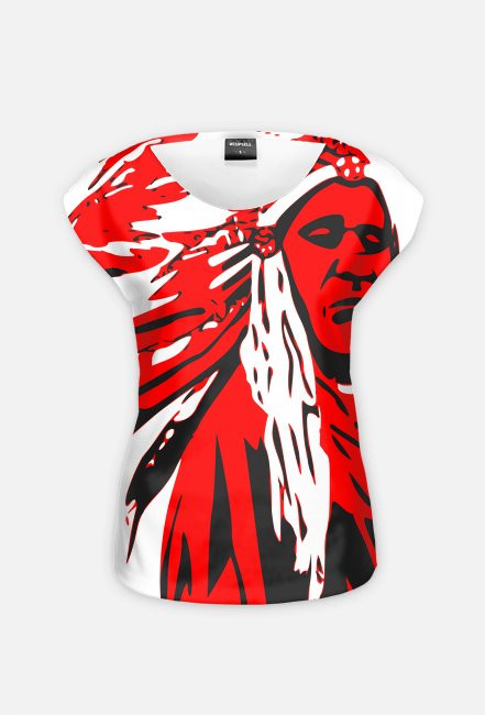 Indianin - koszulka damska