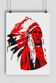 Indianin - plakat