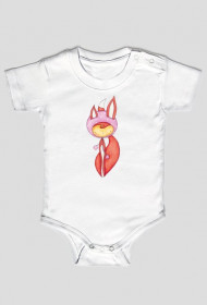 Zwierzątka-body z lisiczką