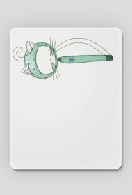 Zwierzątka-podkładka z kotką