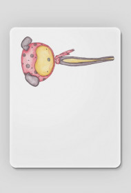 Zwierzątka-podkładka z pieskiem