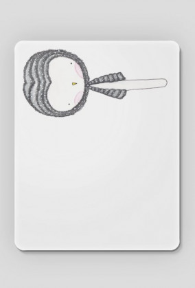 Zwierzątka-podkładka z sówką