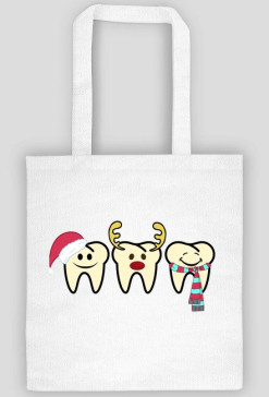 Christmas teeth torba
