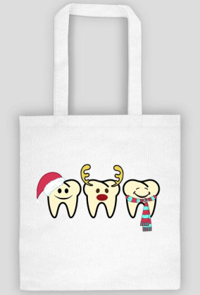 Christmas teeth torba