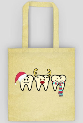 Christmas teeth torba
