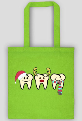Christmas teeth torba
