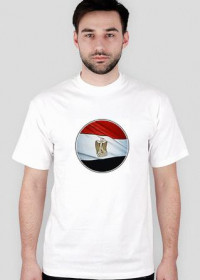 Egipt Koszulka Biała Męska