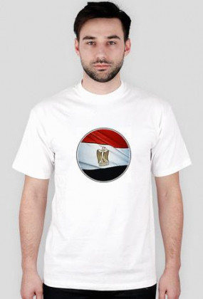 Egipt Koszulka Biała Męska