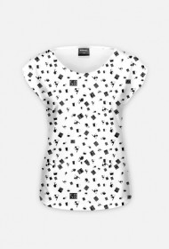 Fullprint Symbols white damski