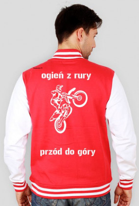 Ogień z rury przód do góry