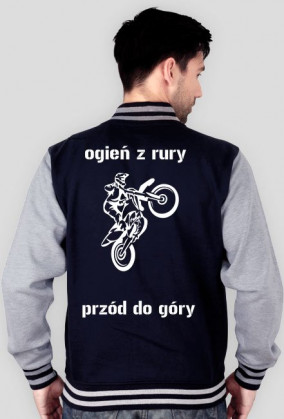 Ogień z rury przód do góry