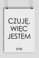 CZUJĘ - plakat