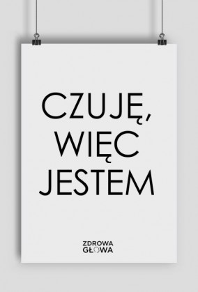 CZUJĘ - plakat