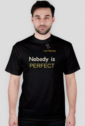 Koszulka Nobody is Perfect Męska