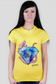 T-shirt with diamond rat!