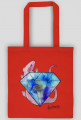 Bag with diamond rat