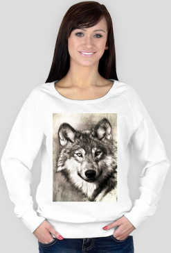 BLUZA Z NADRUKIEM