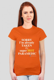 T-shirt SORRY orange