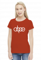 'dope' koszulka damska
