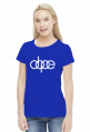 'dope' koszulka damska