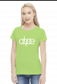 'dope' koszulka damska