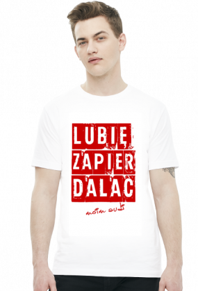 'Lubię zapier* moim Audi' koszulka męska