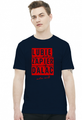 'Lubię zapier* moim Audi' koszulka męska