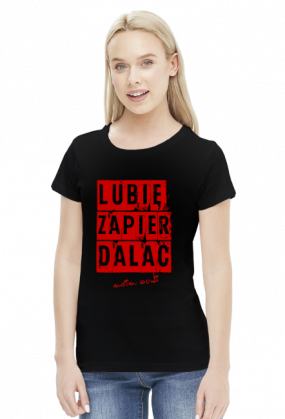 'Lubię zapier* moim Audi' koszulka damska