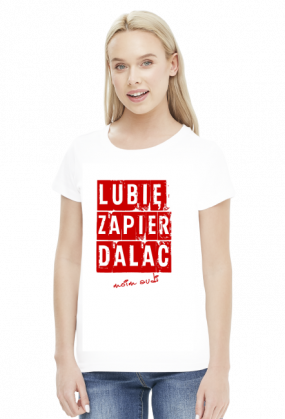 'Lubię zapier* moim Audi' koszulka damska